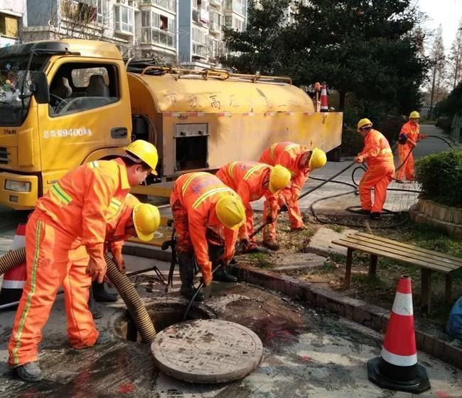 巴林左市政管道清淤