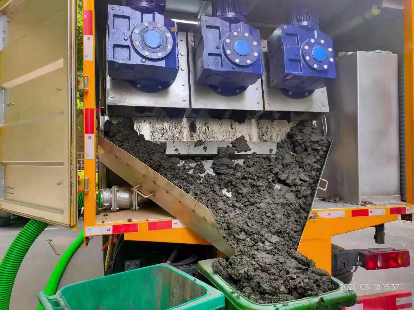 巴林左化粪池清掏城市维护站-泥浆净化干湿分离处理